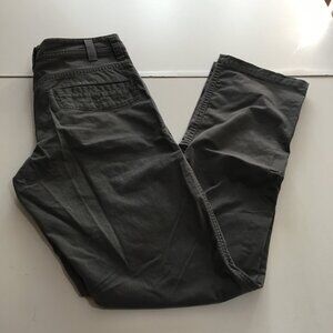 Toad & Co Mission Ridge Pants Mens Size 30 Khaki Regular Fit Gray